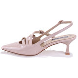 Dagoster DZA07-725491 Ten Rugan Klasik Topuklu Kadın Ayakkabı