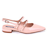 Dagoster DZA07-72561 Ten Rugan Topuklu Klasik Kadın Ayakkabı