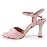 Dagoster DZA07-928420 Ten Klasik Topuklu Kadın Ayakkabı