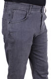 Twister Vegas 132-307 Antrasit Yüksek Bel Rahat Paça Erkek Jeans Pantolon