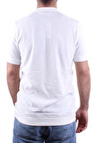 Dagoster DMG23-211240 Beyaz Günlük Hakim Yaka Erkek Tişört