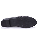 Dagoster DZA07-8692109 Siyah Günlük  Kadın Babet Ayakkabı