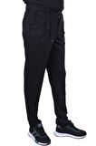Dagoster DMG23-611275 Siyah Normal Bel Double Paça Flota Cepli Erkek  Pantolon