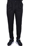 Dagoster DMG23-611275 Siyah Normal Bel Double Paça Flota Cepli Erkek  Pantolon