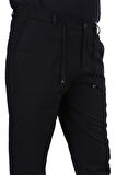 Dagoster DMG23-611275 Siyah Normal Bel Double Paça Flota Cepli Erkek  Pantolon
