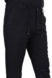 Dagoster DMG23-619712 Siyah Normal Bel Düz Paça Jogger Erkek  Pantolon
