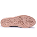 Dagoster DZA07-1155312 Siyah Triko Günlük Babet Kadın Ayakkabı