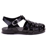 Igor S10258C Bıarrıtz Siyah Ortopedik Günlük Kadın Sandalet