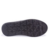 Dagoster DMA08-433 Siyah Ortopedik Poliüretan Taban Günlük Bağcıklı Erkek Deri Ayakkabı