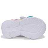 Vicco Lovely 346P25K234 Beyaz Ortopedik Işıklı Kız Çocuk Spor Ayakkabı