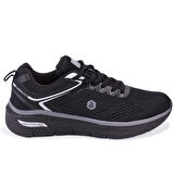 Hammer Jack 10123380 Polina Siyah Ortopedik Günlük Erkek Spor Ayakkabı