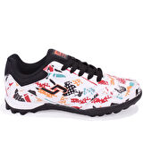 Jump 31524 Beyaz Halı Saha Çocuk Futbol Ayakkabı