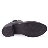 Dagoster DZA07-6822164 Siyah  Günlük Topuklu Kadın Bot