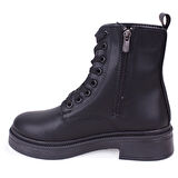 Dagoster DZA07-127582 Siyah Günlük Düz Topuk Kadın Bot