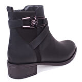 Dagoster DZA07-6822163 Siyah Günlük Düz Topuk Kadın Bot