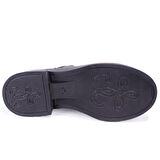 Dagoster DZA07-1275071 Siyah Günlük Düz Topuk Kadın Bot