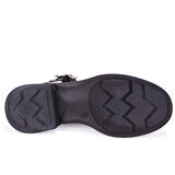 Dagoster DZA07-1004V01 Siyah Rugan Günlük Loafer  Kadın Ayakkabı