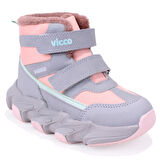 Vicco Fon 946F25K442 Pudra Ortopedik Günlük Kız Çocuk Spor Bot