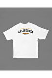 United States California Since 1986 Yazılı Unisex Oversize Tişört