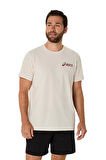 Asics Erkek Tişört Road Graphic SS Tee 2031F026-101