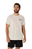 Asics Erkek Tişört Road Graphic SS Tee 2031F026-101