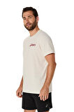Asics Erkek Tişört Road Graphic SS Tee 2031F026-101