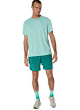 2011D221-300 ASICS CORE SS TOP Turkuaz Yuvarlak Yaka Normal Kalıp  T-Shirt