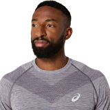 Seamless Erkek Gri Koşu T-Shirt 2011C398-501