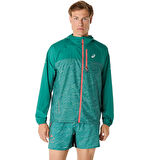 Fujitrail Packable Windbreaker Erkek Yeşil Koşu Ceket 2011C991-300