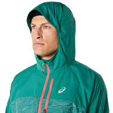 Fujitrail Packable Windbreaker Erkek Yeşil Koşu Ceket 2011C991-300