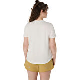 Fujıtrail Logo Ss Kadın Bej Koşu T-Shirt 2012D314-100