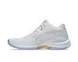 Asics Netburner Ballistic Ff Mt 4 Unisex Voleybol Ayakkabısı 1052A084-102 Beyaz