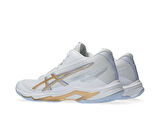 Asics Netburner Ballistic Ff Mt 4 Unisex Voleybol Ayakkabısı 1052A084-102 Beyaz