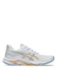 Asics 1052A083-102 NETBURNER BALLISTIC FF Beyaz Kadın Voleybol Ayakkabısı