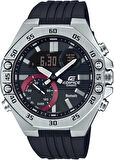 Casio Edifice ECB-10P ECB-10YP Siyah Silikon Orijinal Saat Kordonu