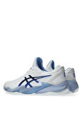 Asics 1041A522-967 COURT FF 3 NOVAK Beyaz - Mavi Erkek Tenis Ayakkabısı