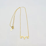 Uretti - BURCU 7427 - Koç Burcu Gümüş Kolye - Gold
