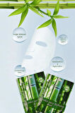 5 Adet Bambu Öz Yaprağı Yüz Maskesi Aqua Hydration Mask Bambusa Vulgaris XLM92
