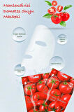 5 Adet Domates Suyu Onarıcı Yüz Maskesi Aqua Hydration Mask XLM90