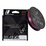 Major Craft Dangan Braid X 8X İp Misina PE 1.5 0.19mm 30lb/13.60kg 300mt Multi