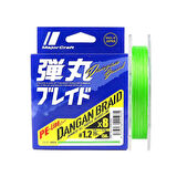 Major Craft Dangan Braid 8X İp Misina PE 1.2 0.16mm 25lb/9.8kg 150mt Yeşil