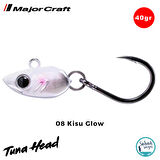 Major Craft Tuna Head GKHD-40gr #8/0 08 Kisu Glow