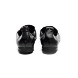 Hakiki Deri Tokalı Bantlı Kadın Babet 