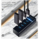 Ozmik Usb Çoklayıcı Concord 4 Port Usb Hub 3.0 Tak Çalıştır