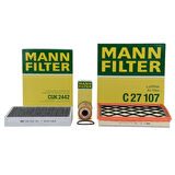 Opel Zafira C 1.4 Turbo Filtre Seti Mann Marka
