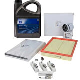 Opel Astra G 1.4/1.6 Periyodik Bakım Seti Bujisiz (Mobil 10W40 Yağlı) (Bakım-AstraG-Mobil)