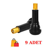 Sibop Oto Lastik Kauçuk Sibop Seti 9 adet Takım +1 Yedek