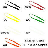 COH Natural Nectie Tai Rubber Kuyruk - WH