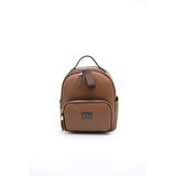 Silver Polo  Kadın  1130-45816 SILVER POLO SIRT ÇANTASI M86 KARAMEL-MAT KAHVE