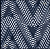 La Boutique Tivil İpek Eşarp 2109 - 05 Lacivert Karışık Desen